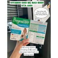 Vitamin PREGNACARE BREASTFEEDING Bổ Sung dưỡng chất Cho Sữa Mẹ