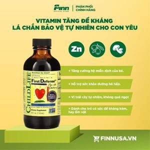 Vitamin tăng cường mễn dịch ChildLife First Defense - 118.5ml