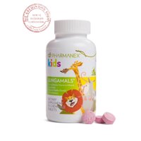 Vitamin, Thuốc bổ cho bé, Viên ngậm, nhai Vitamin tổng hợp +Canxi Jungamals, Hỗ trợ tăng chiều cao, Trẻ ham ăn chóng lớn