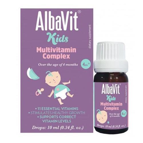 Vitamin tổng hợp Alba Thyment Albavit Kids Multivitamin Complex 10ml
