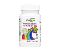 Vitamin tổng hợp Altapharma Multivitamin fur kinder, cho bé từ 4 tuổi trở lên, 60 viên
