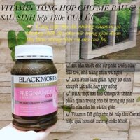 Vitamin tổng hợp bầu Blackmores 180v