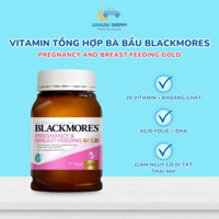 Vitamin tổng hợp Blackmores cho mẹ bầu cung cấp vitamin và khoáng chất Pregnancy and Breast Feeding Gold (180 viên)