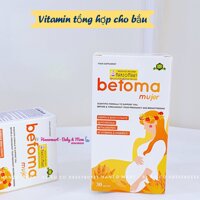 Vitamin tổng hợp bổ sung 18 vitamin và khoáng chất thiết yếu cho bà bầu hộp 30 viên