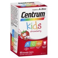 Vitamin Tổng Hợp Centrum Kids Multi Vitamin Strawberry 60 Viên