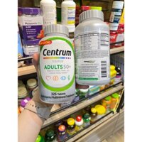 Vitamin tổng hợp Centrum Silver Adults 50+ 325v