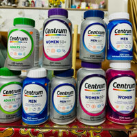 Vitamin Tổng Hợp Centrum Silver Adults Cho Người Trên 50 Tuổi 325 viên Mỹ