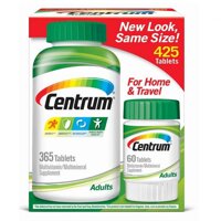 Vitamin tổng hợp Centrum Adults của Mỹ cho người dưới 50 tuổi hộp 425 viên