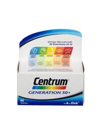 Vitamin tổng hợp Centrum Generation 50+ A bis Zink, 60 viên
