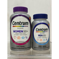 Vitamin tổng hợp Centrum silver nam nữ 50+ cho người trên 50 tuổi 200 viên - Date 26