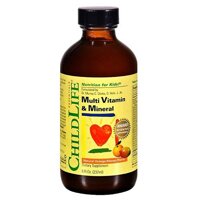 Vitamin tổng hợp Childlife Multi Vitamin & Mineral của Mỹ cho trẻ từ 6 tháng tuổi lọ 237ml