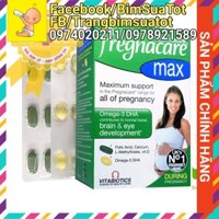 Vitamin tổng hợp cho bà bầu Pregnacare Max, Anh (84 viên) bổ sung Vitamin C, D3, DHA, Axit Folic cho bà bầu, mẹ sau sinh