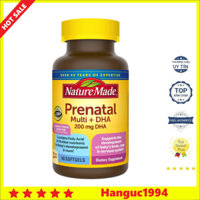 Vitamin Tổng Hợp Cho Bà Bầu Nature Made Prenatal Multi + DHA - Vitamin Của Mỹ, 90 Viên Healthy Care Extaste