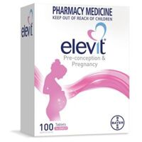 Vitamin tổng hợp cho bà bầu Elevit Pregnancy Multivitamin 100 viên