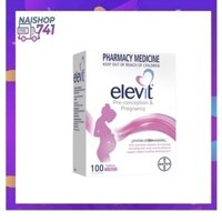Vitamin tổng hợp cho bà bầu Elevit Healthy Baby Healthy Mum 100 viên hỗ trợ thai nhi phát triển toàn diện của Úc