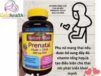 Vitamin Tổng Hợp Cho Bà Bầu Prenatal Multi DHA 150 viên_Mỹ