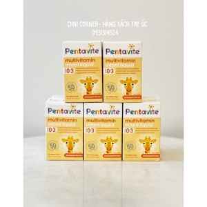 Vitamin tổng hợp cho bé 0-3 tuổi Pentavite 30ml