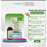 Vitamin Tổng Hợp Cho Bé Pedia Poly Vite Drops Dành Cho Trẻ Biếng Ăn Chậm Tăng Cân