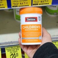 Vitamin tổng hợp cho bé Swisse Children's Ultivite Multivitamin