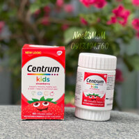Vitamin tổng hợp cho bé từ 3 tuổi Centrum Kids 60 viên
