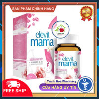 vitamin tổng hợp cho mẹ bầu elevit dha mama combo sắt canxi dha cho bà bầu elevit bầu 30 viên