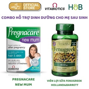 Vitamin tổng hợp cho mẹ sau sinh Pregnacare new mum