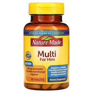 Vitamin tổng hợp cho nam Multi For Him Nature Made