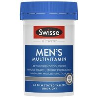 Vitamin tổng hợp cho nam Swisse Ultivite Men’s Multivitamin 60 viên của Úc