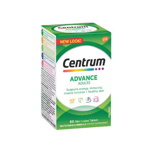 Vitamin tổng hợp cho người dưới 50 tuổi Centrum Advance MultiVitamin