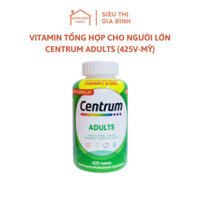 Vitamin tổng hợp cho người lớn CENTRUM ADULTS (425V-Mỹ)