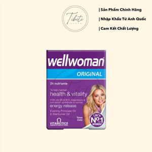 Vitamin tổng hợp cho nữ Wellwoman Original của Anh