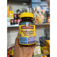 Vitamin tổng hợp cho phụ nữ sau sinh Nature Made Postnatal Multi DHA 60 viên của Mỹ