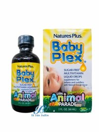 Vitamin Tổng Hợp Cho Trẻ Baby Plex Hãng Nature’s Plus Dạng Nước (60ml)