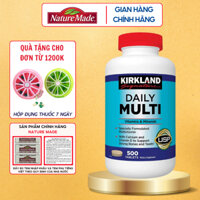 Vitamin tổng hợp Daily Multi Kirkland Signature 500 viên của Mỹ giúp tăng cường sức khoẻ và tăng sức đề kháng