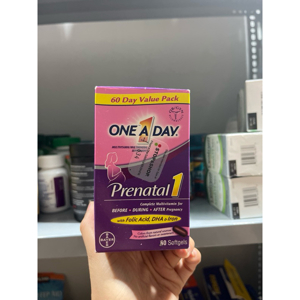 Vitamin tổng hợp dành cho bà bầu One A Day Women's Prenatal with DHA