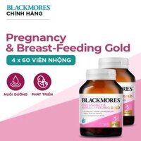 VITAMIN TỔNG HỢP DÀNH CHO BÀ BẦU BLACKMORES PREGNACY&BREAST FEEDING GOLD 120 VIÊN