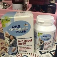 Vitamin Tổng Hợp Das Gesunde Plus A-Z Depot ab50-từ Đức