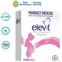 Vitamin tổng hợp Elevit Úc cho bà bầu Elevit chứa 11 loại vitamin: B1, B2, B3, B5, B6, B12, C, D3, E, H - 𝐁𝐢 𝐌𝐚𝐫𝐭