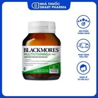 Vitamin Tổng Hợp Hỗ Trợ Sức Khỏe Nam Giới Blackmores Multivitamin For Men Lọ 60 Viên