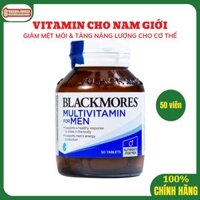 Vitamin Tổng Hợp Hỗ Trợ Sức Khỏe Nam Giới Blackmores Multivitamin For Men Lọ 50 Viên