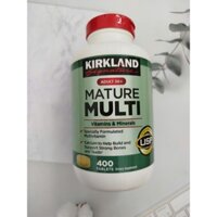 Vitamin tổng hợp Kirkland Signature mature multi cho người trên 50 tuổi hộp 400 viên extaste