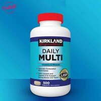 Vitamin tổng hợp Kirkland Signature Daily Multi dành cho người dưới 50 tuổi 500 viên