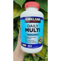 Vitamin tổng hợp Kirkland Signature daily multi hộp 500 viên BeautiMax8