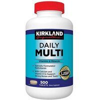 Vitamin tổng hợp Kirkland Signature DAILY MULTI Vitamins & Minerals của Mỹ lọ 500 viên