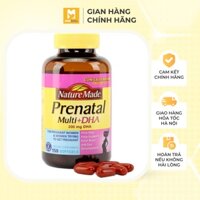 Vitamin tổng hợp Nature made Prenatal Multi + DHA 200mg chính hãng cho bà bầu (150 viên) - Herbaby