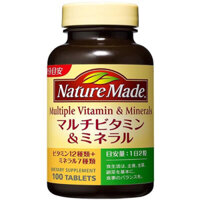 Vitamin tổng hợp Nature Made Multiple Vitamin Nhật Bản