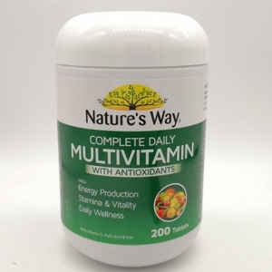 Vitamin tổng hợp Nature's Way Complete Daily Multivitamin 200 viên