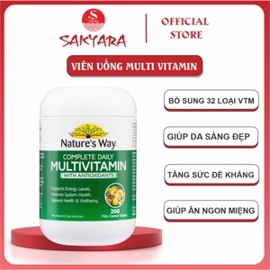 Vitamin tổng hợp Nature's Way Complete Daily Multivitamin 200 viên