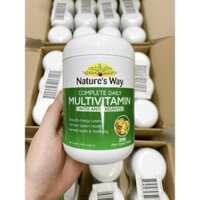 VITAMIN TỔNG HỢP Nature’s Way Complete Daily Multivitamin 200 VIÊN