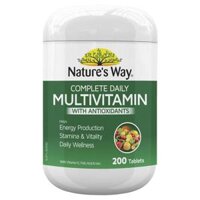 Vitamin Tổng Hợp Nature’s Way Multivitamin 200 Viên